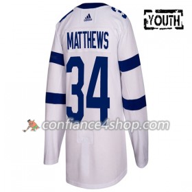 Adidas Maillot de Hockey Toronto Maple Leafs Auston Matthews 34 Pro Stadium Series Authentic - Enfant